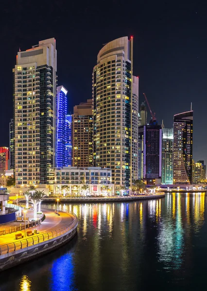 Panorama da marina de Dubai — Fotografia de Stock