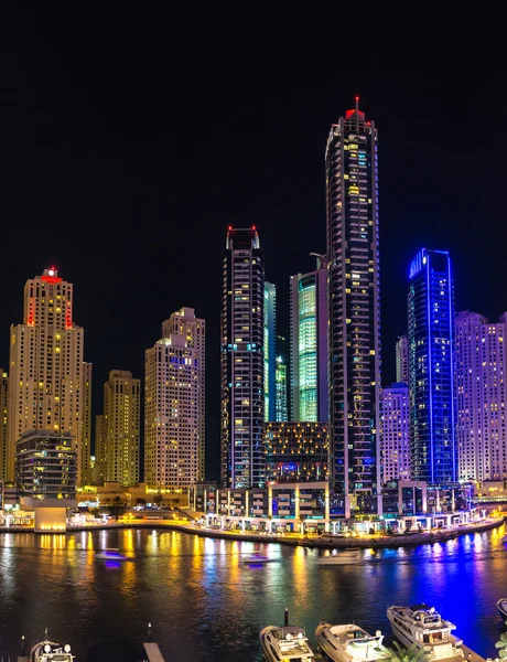 Panorama von dubai marina — Stockfoto