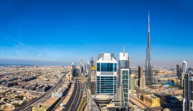 Dubai 'nin hava manzarası