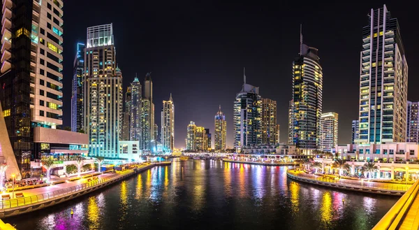 Panorama della marina di Dubai — Foto Stock