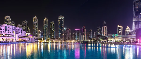 Panorama do centro de Dubai — Fotografia de Stock