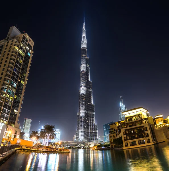 Burj Khalifa, Dubai, EAU — Fotografia de Stock