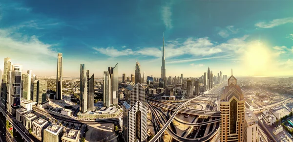 Flygfoto över Dubai — Stockfoto