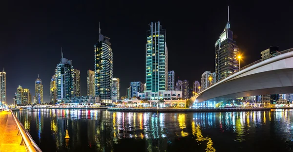 Panorama von dubai marina — Stockfoto