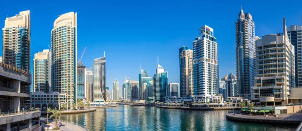 Panorama von dubai marina — Stockfoto