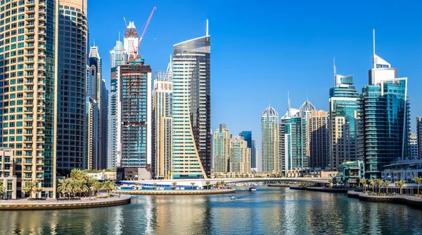 Panorama of Dubai marina — Stock Photo, Image