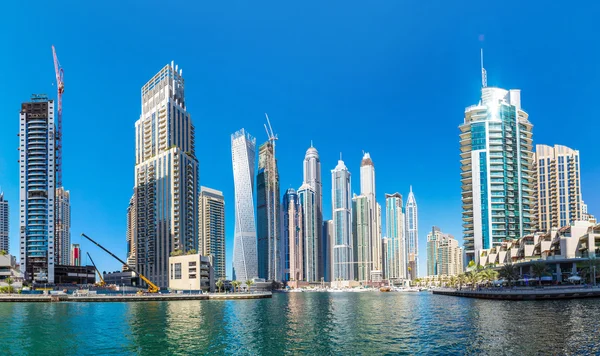 Panorama della marina di Dubai — Foto Stock