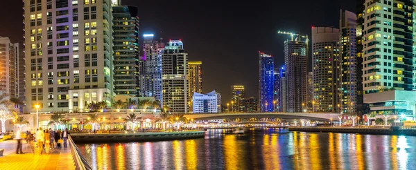 Panorama de la marina de Dubai — Photo