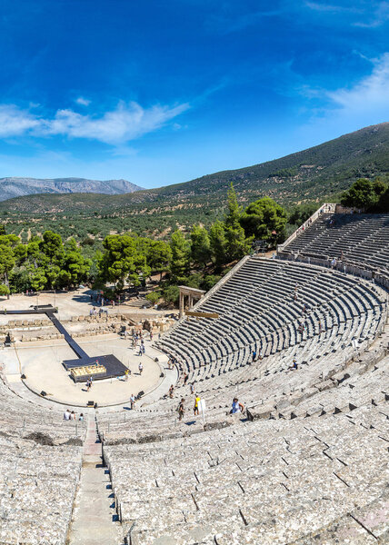 Epidaurus Amphitheater in Greece