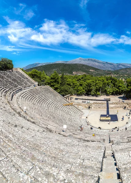 Epidaurus Anfiteatro en Grecia —  Fotos de Stock