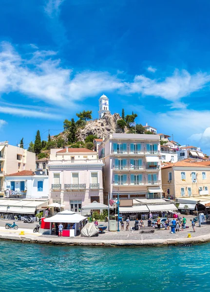 Isola di Poros in Grecia — Foto Stock