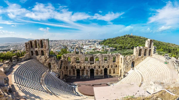 Teatro antico in Grecia — Foto Stock