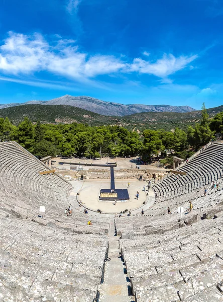 Epidaurus Anfiteatro en Grecia — Foto de Stock