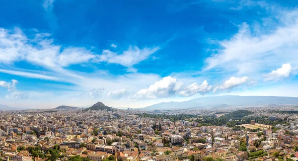 Lycabettus-hügel in athens, griechenland — Stockfoto