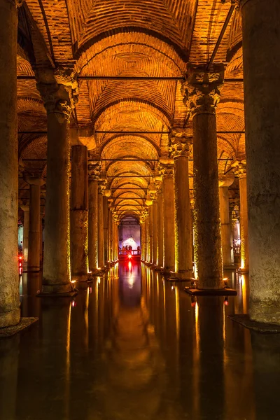 Basilica Cistern interior — Stock Photo, Image
