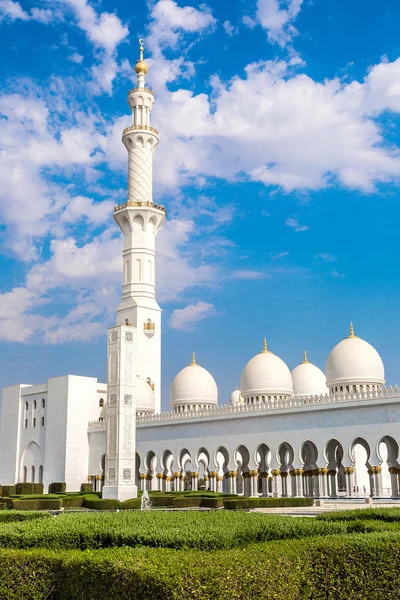 Mezquita blanca Sheikh Zayed —  Fotos de Stock
