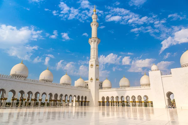 Sheikh zayed beyaz Camii — Stok fotoğraf
