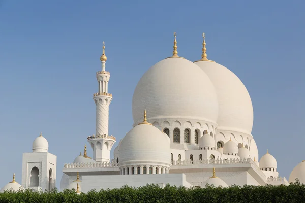 Masjid putih Sheikh Zayed — Stok Foto