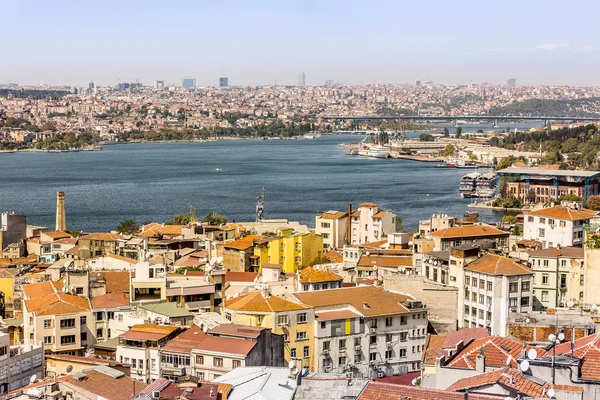 Panoramisch uitzicht over Istanbul — Stockfoto