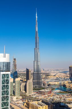 Dubai 'nin hava manzarası