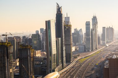 Dubai 'nin hava manzarası