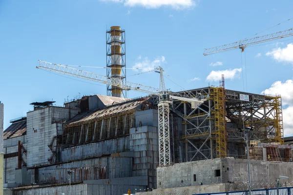A Central Nuclear de Chernobil — Fotografia de Stock