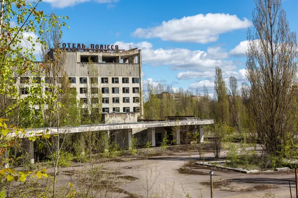 Заброшенный город Припять, Чернобыль — стоковое фото