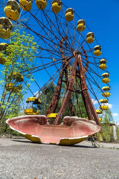 Pripyat, 체르노빌에서에서 회전 목마 — 스톡 사진