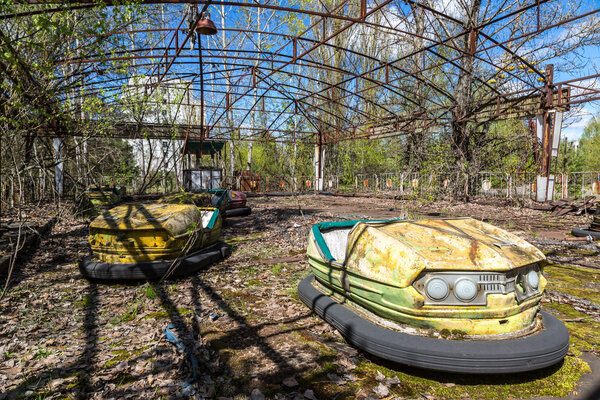 Парк развлечений в Припяти, Чернобыль
