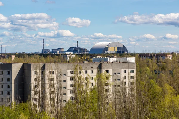 Cidade abandonada Pripyat, Chernobyl — Fotografia de Stock