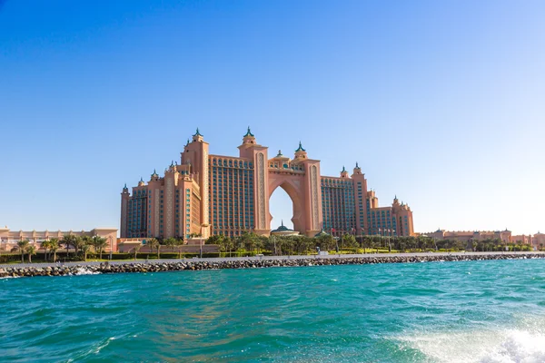 Atlantis, hotelu palm v Dubaj — Stock fotografie