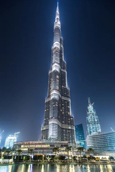 Burj khalifa，迪拜，阿联酋 — 图库照片