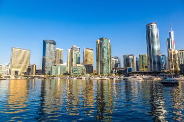 Bir yaz günü Dubai Marina