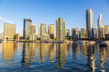 Bir yaz günü Dubai Marina