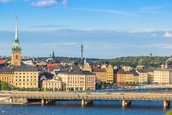 Gamla Stan, het oude gedeelte van Stockholm — Stockfoto