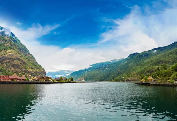 Blick auf den Sognefjord in Norwegen — Stockfoto