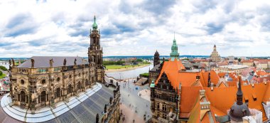 Dresden 'in panoramik görünümü