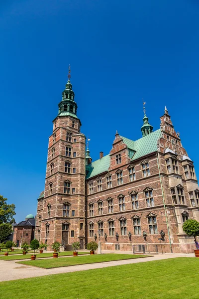 Koppenhága, rosenborg slot castle — Stock Fotó