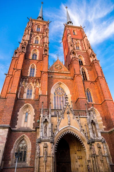 Cathedral St. John in Wroclaw — Stock Photo, Image