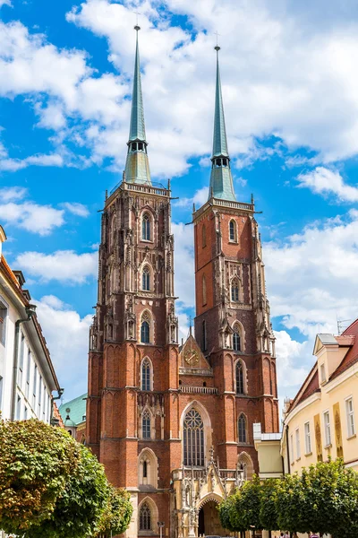 Cathedral St. John in Wroclaw — Stock Photo, Image