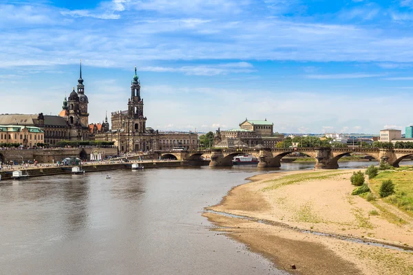 Dresden 'in panoramik görünümü — Stok fotoğraf