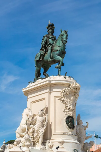 Estátua do Rei José I em Lisboa — Fotografia de Stock