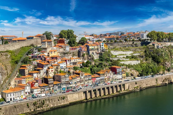 Vista aérea do Porto em Portugal — Fotografia de Stock