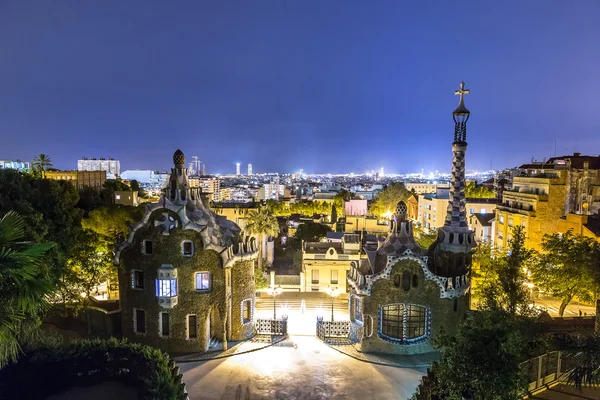 Parque Guell em Barcelona — Fotografia de Stock