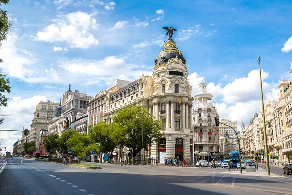 Metropolis hotel in madrid, spanien — Stockfoto