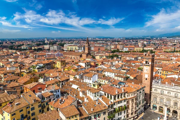 Verona, İtalya 'nın hava manzarası — Stok fotoğraf