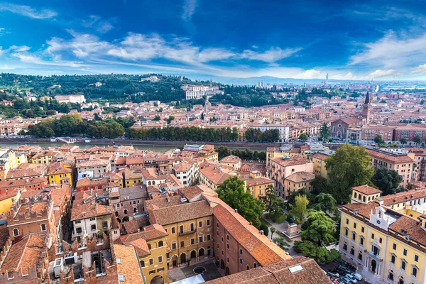 Pemandangan udara Verona, Italia — Stok Foto