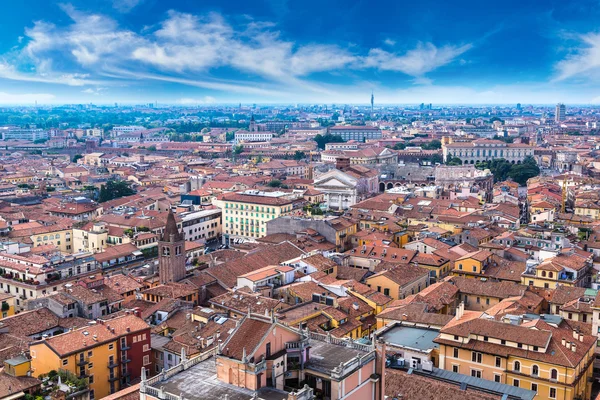 Légi felvétel Verona, Olaszország — Stock Fotó