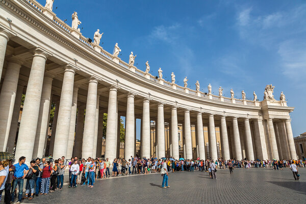 Vatican in a summer day