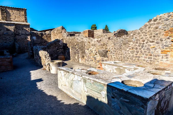 Antigua ciudad de Pompeya — Foto de Stock